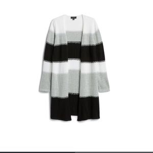 Adeline ColorBlock Long Sleeve Cardigan